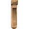Ekena Millwork Imperial Arts and Crafts Smooth Bracket w/ Offset Brace, Western Red Cedar, 5 1/2"W x 22"D x 26"H BKT0604X22X26IMP03SWR - alternate 4